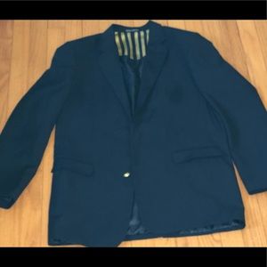 Boys navy blue sports jacket
